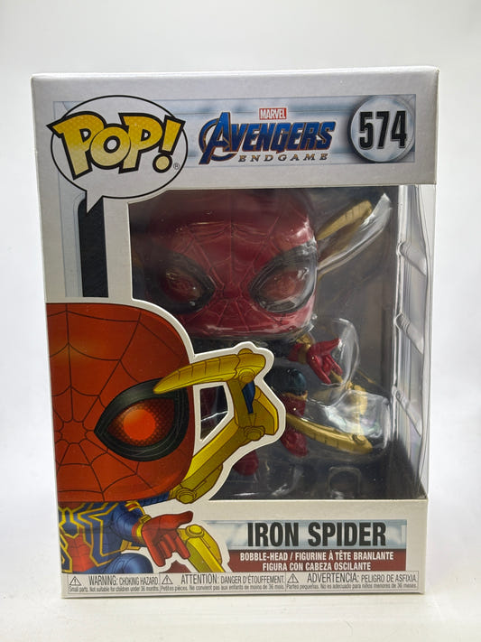 Funko Pop Marvel Avengers Endgame Iron Spider 574 front