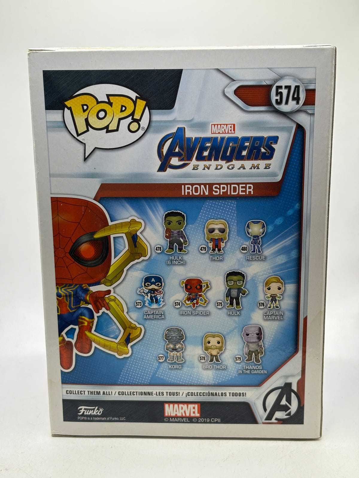 Funko Pop Marvel Avengers Endgame Iron Spider 574 3 image 3