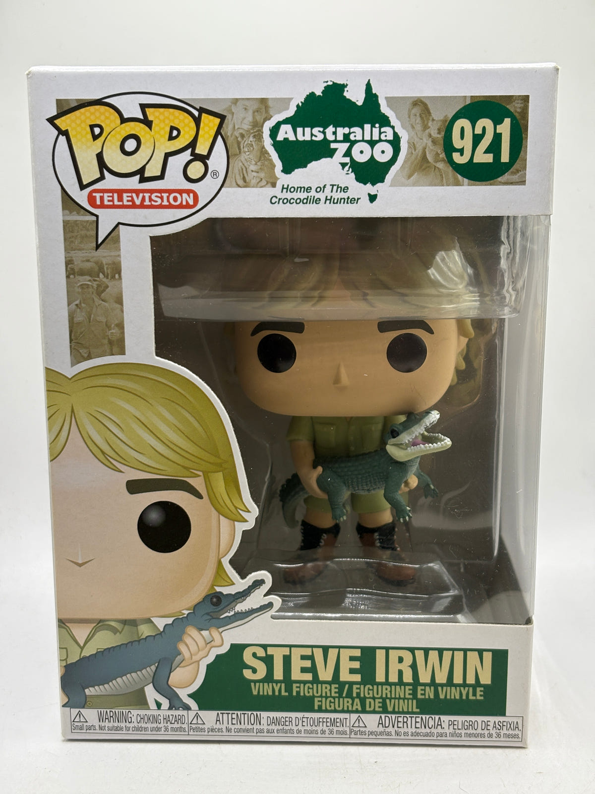 Funko Pop Television Steve Irwin 921 front image 1