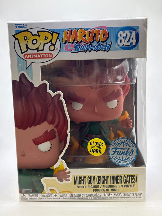 Funko Pop Naruto Might Guy Eight Inner Gates 824 front
