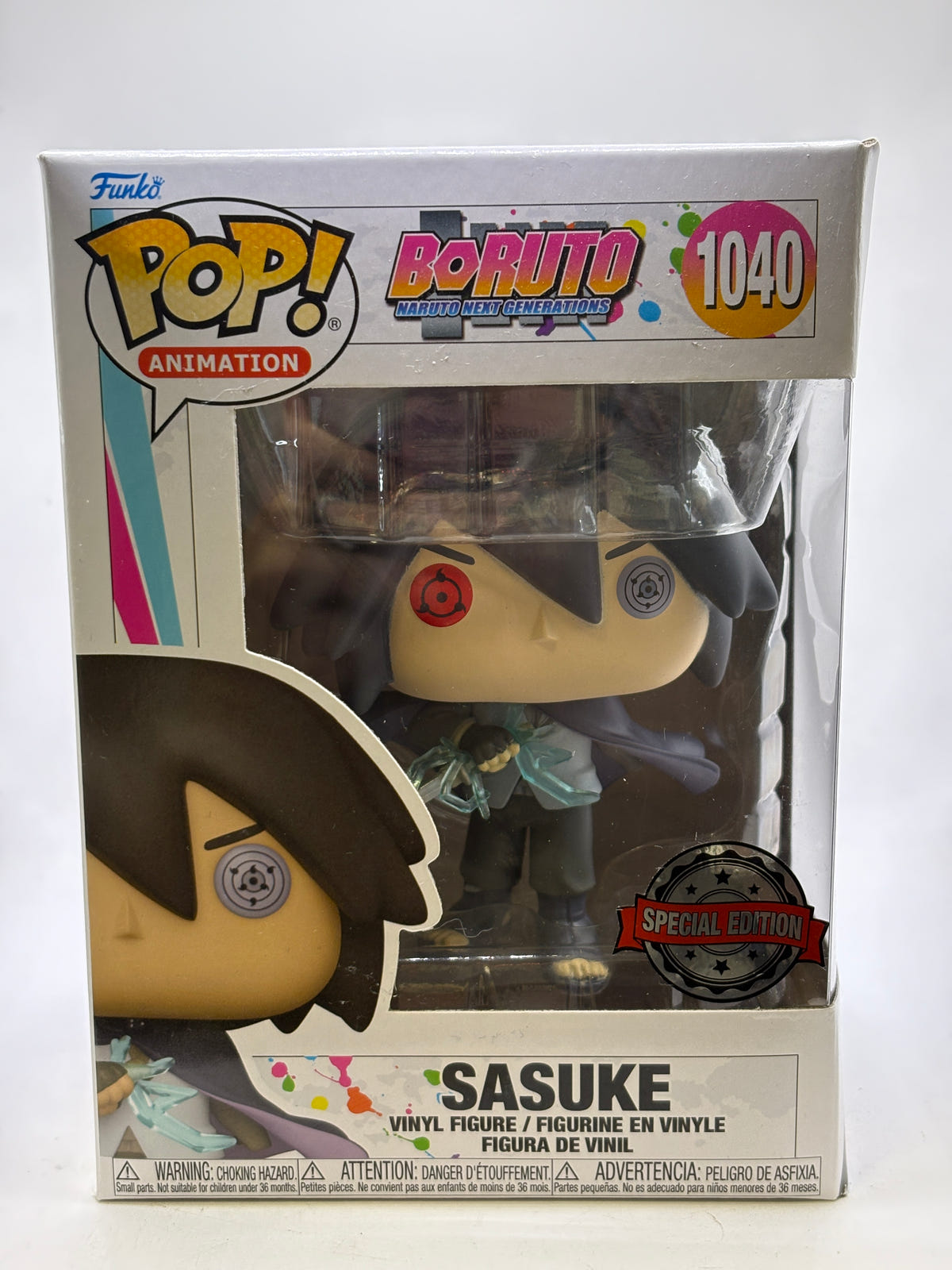 Funko Pop Animation Naruto Sasuke 1040 front image 1
