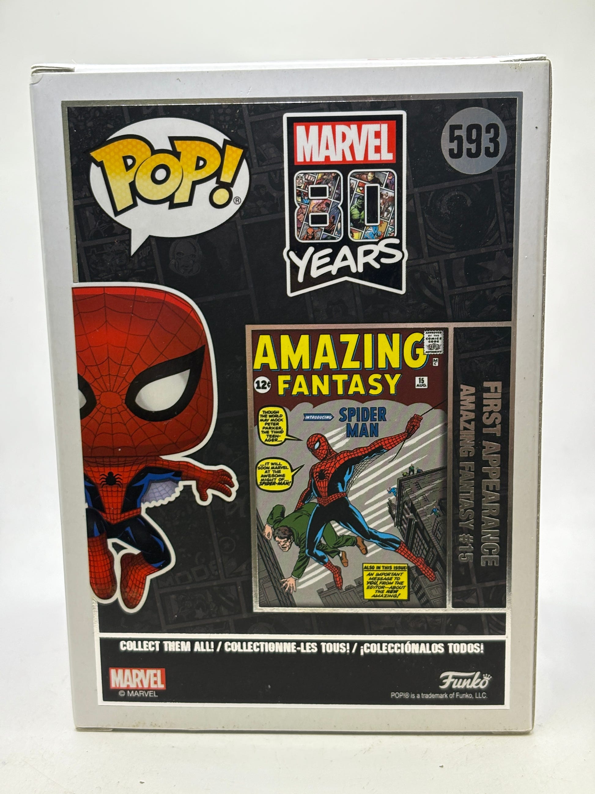 Funko Pop Marvel 80 Years Spider-Man 593 3 image 3