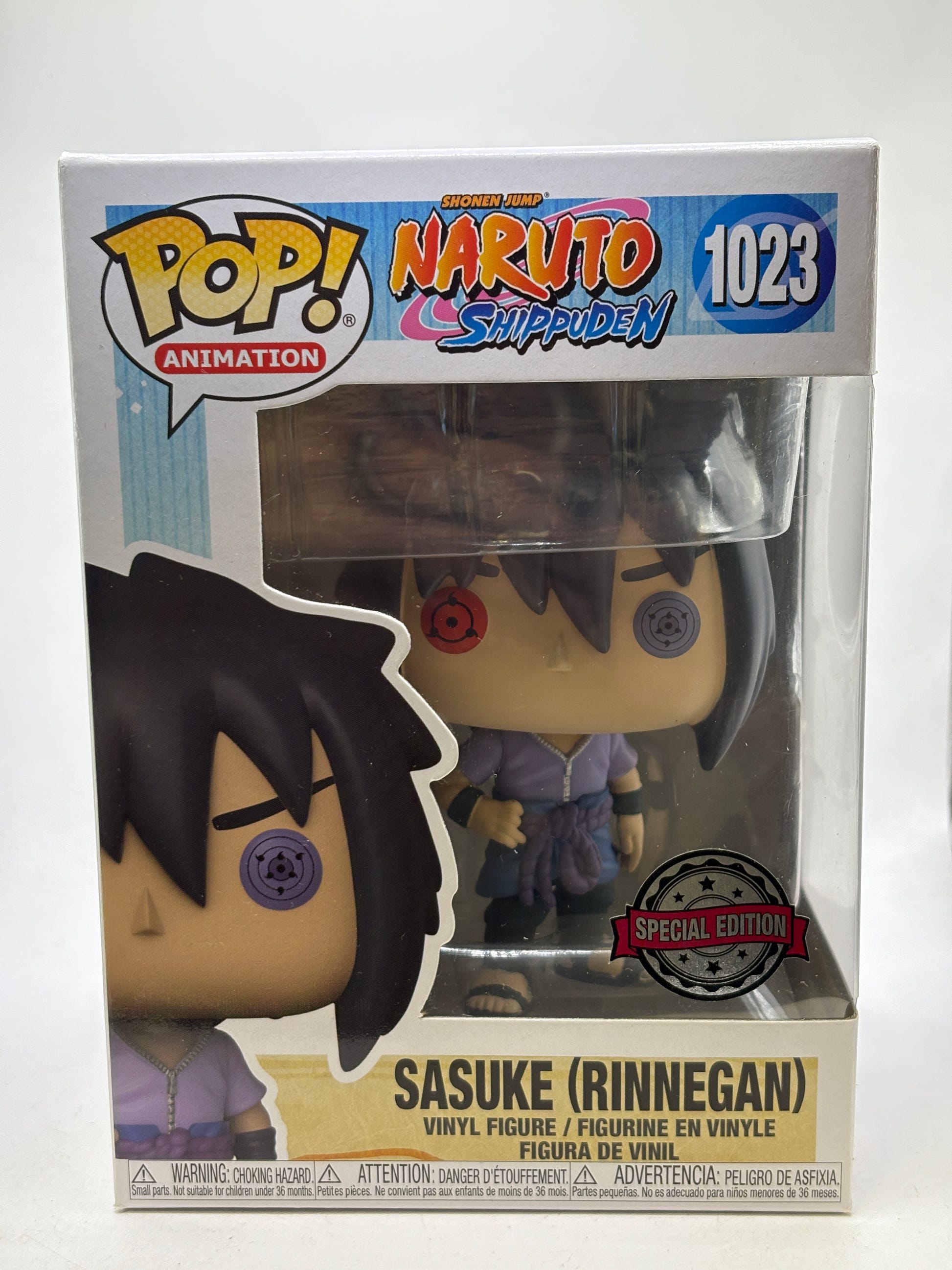 Funko Pop Naruto Sasuke Rinnegan 1023 front image 1
