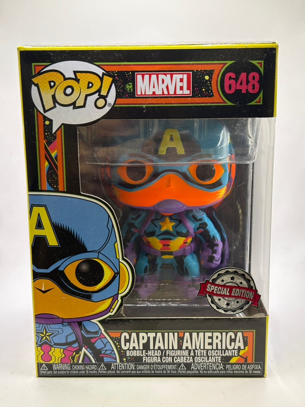 Funko Pop Marvel Captain America 648 front