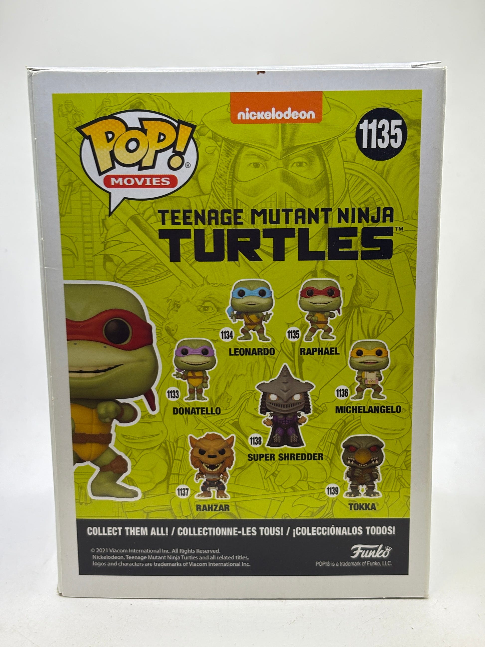 Funko Pop Movies TMNT Raphael 1135 Light DMG 3 image 3