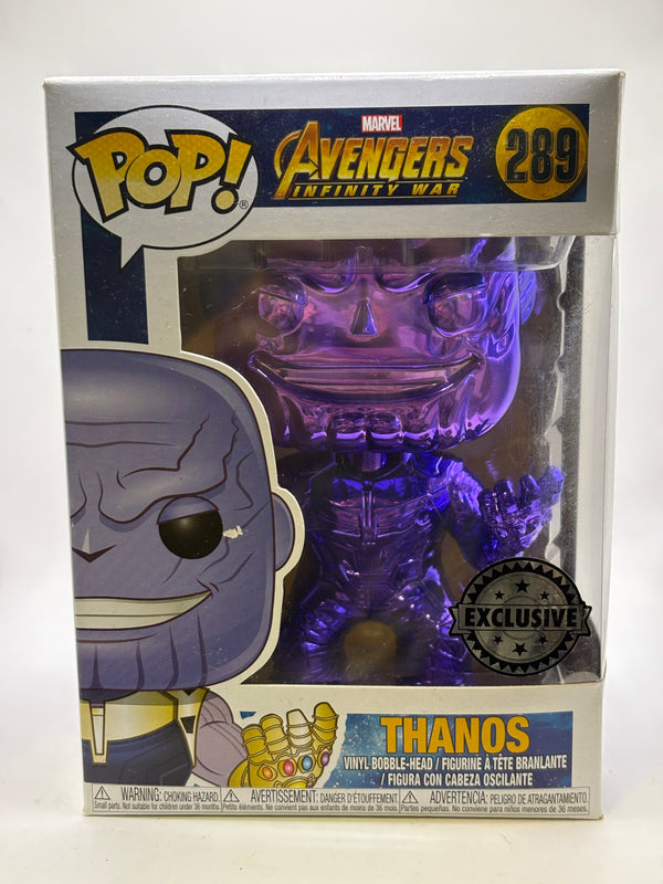 Funko Pop Marvel Infinity War Thanos 289 front
