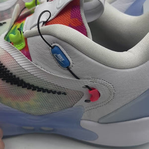 Nike Adapt BB 2.0 Men's Basketball Shoes Tie Dye, White, Size 12