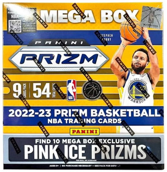 2022-23 Panini Prizm Basketball Mega Box (Pink Ice Prizms) FRENLY BRICKS - Open 7 Days