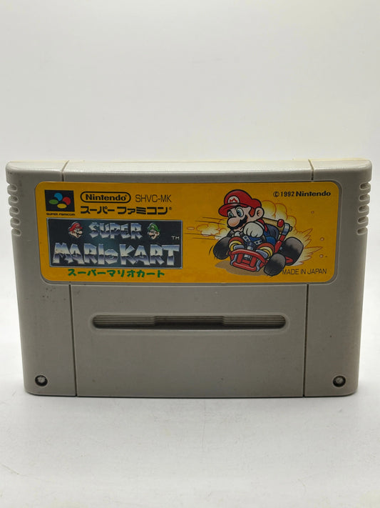Super Famicom Video Game Cartridge Super Mario Kart Japanese