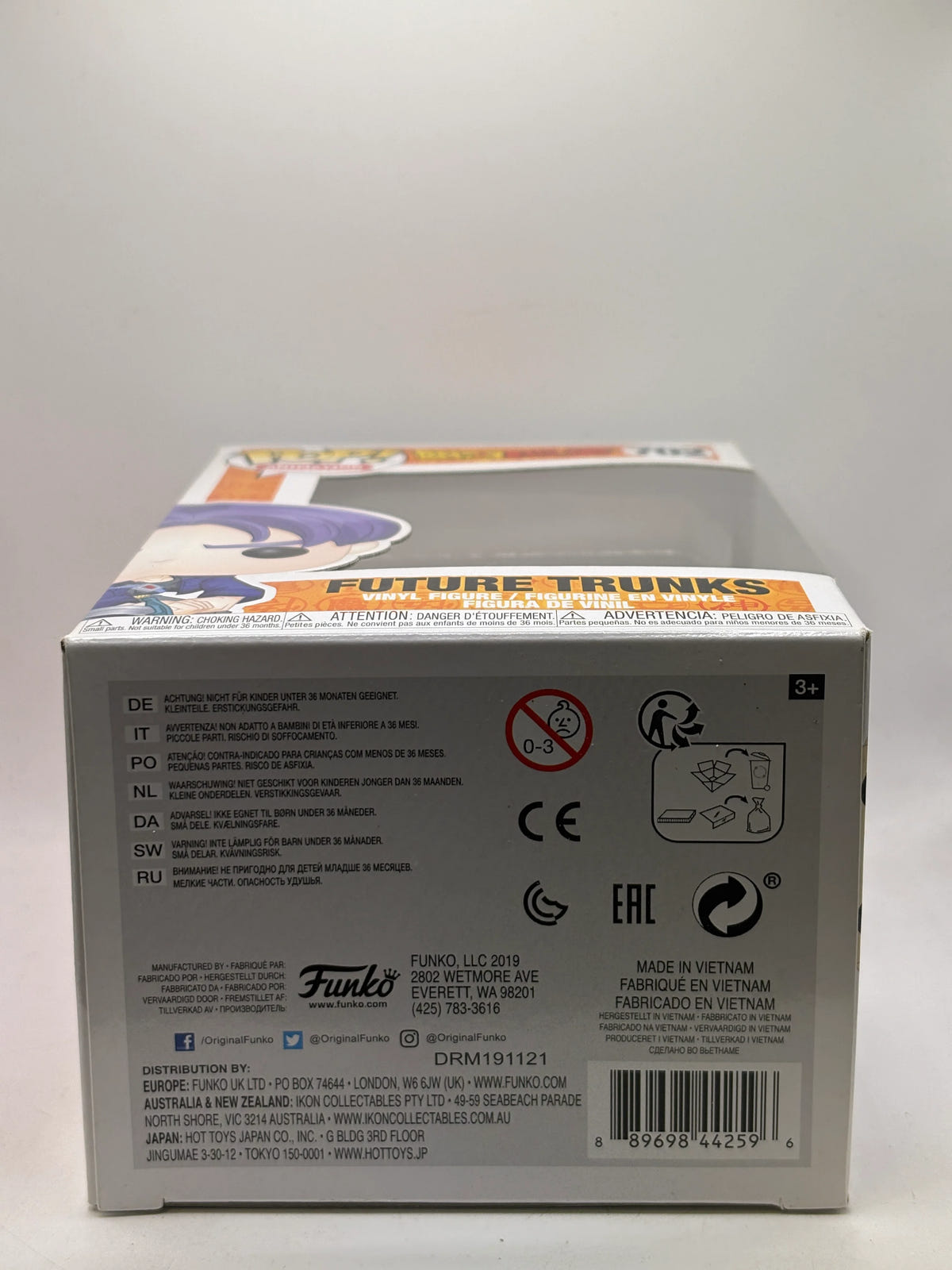 Funko POP! Animation Dragon Ball Z #702 Future Trunks Vinyl Figure image 12