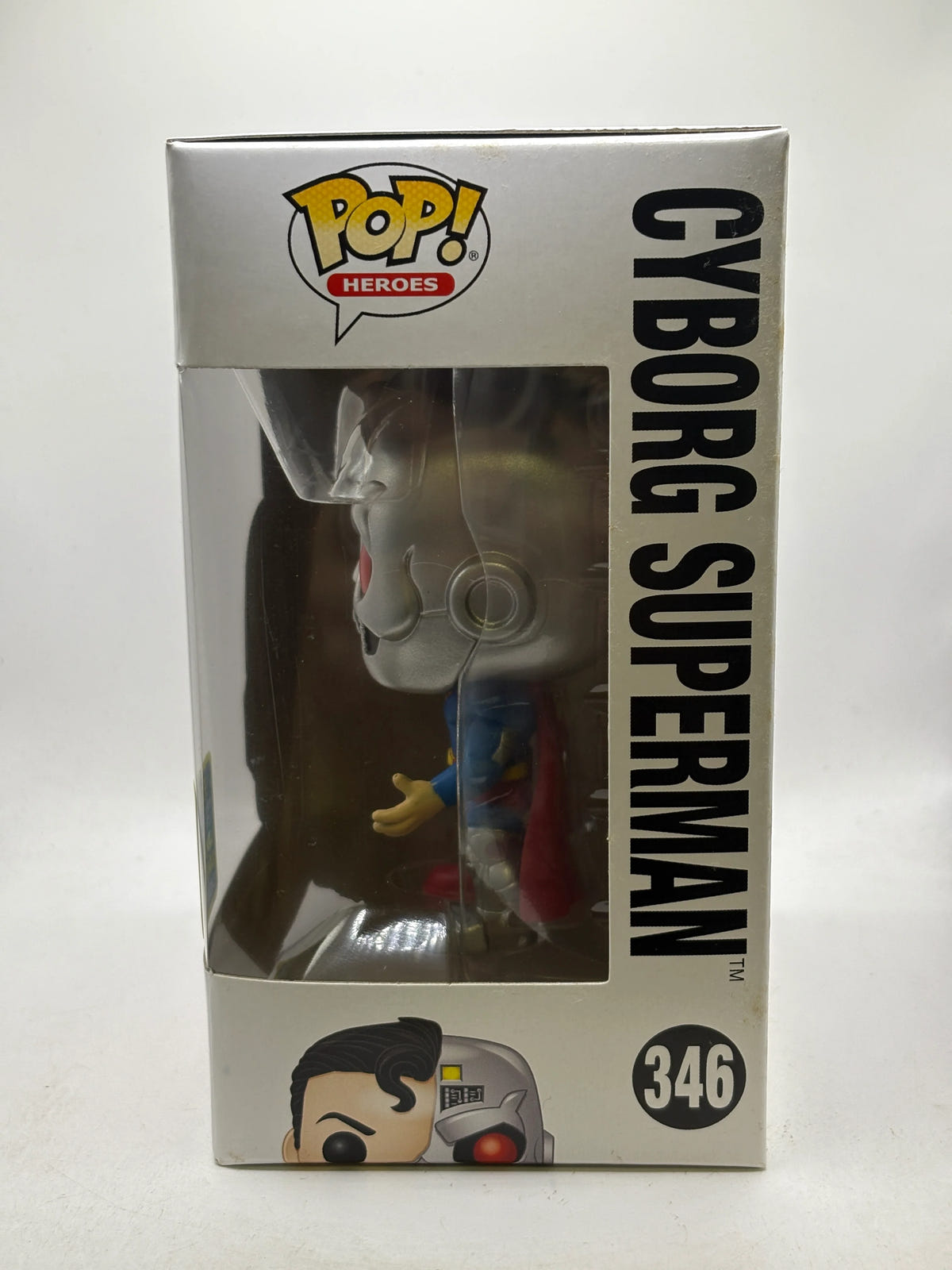 Funko POP! Heroes Superman #346 Cyborg Superman 2020 Summer Vinyl Figure image 2