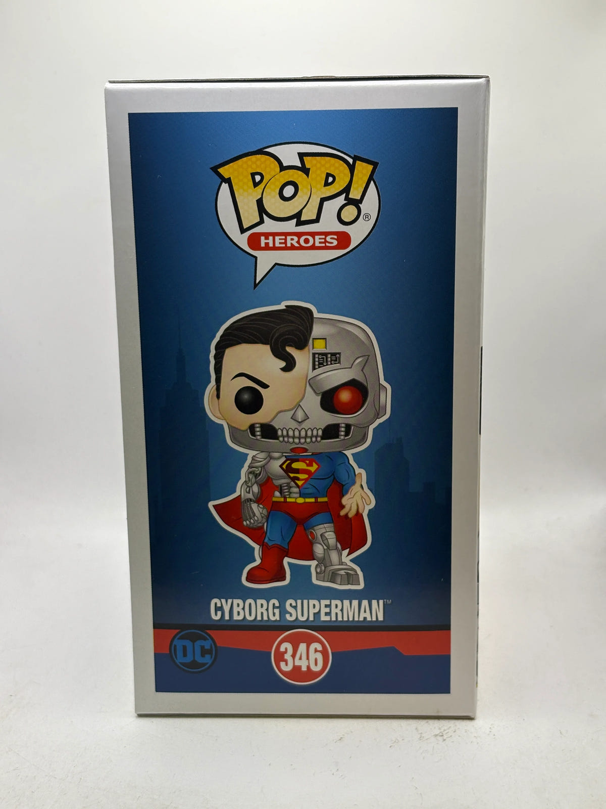 Funko POP! Heroes Superman #346 Cyborg Superman 2020 Summer Vinyl Figure image 4