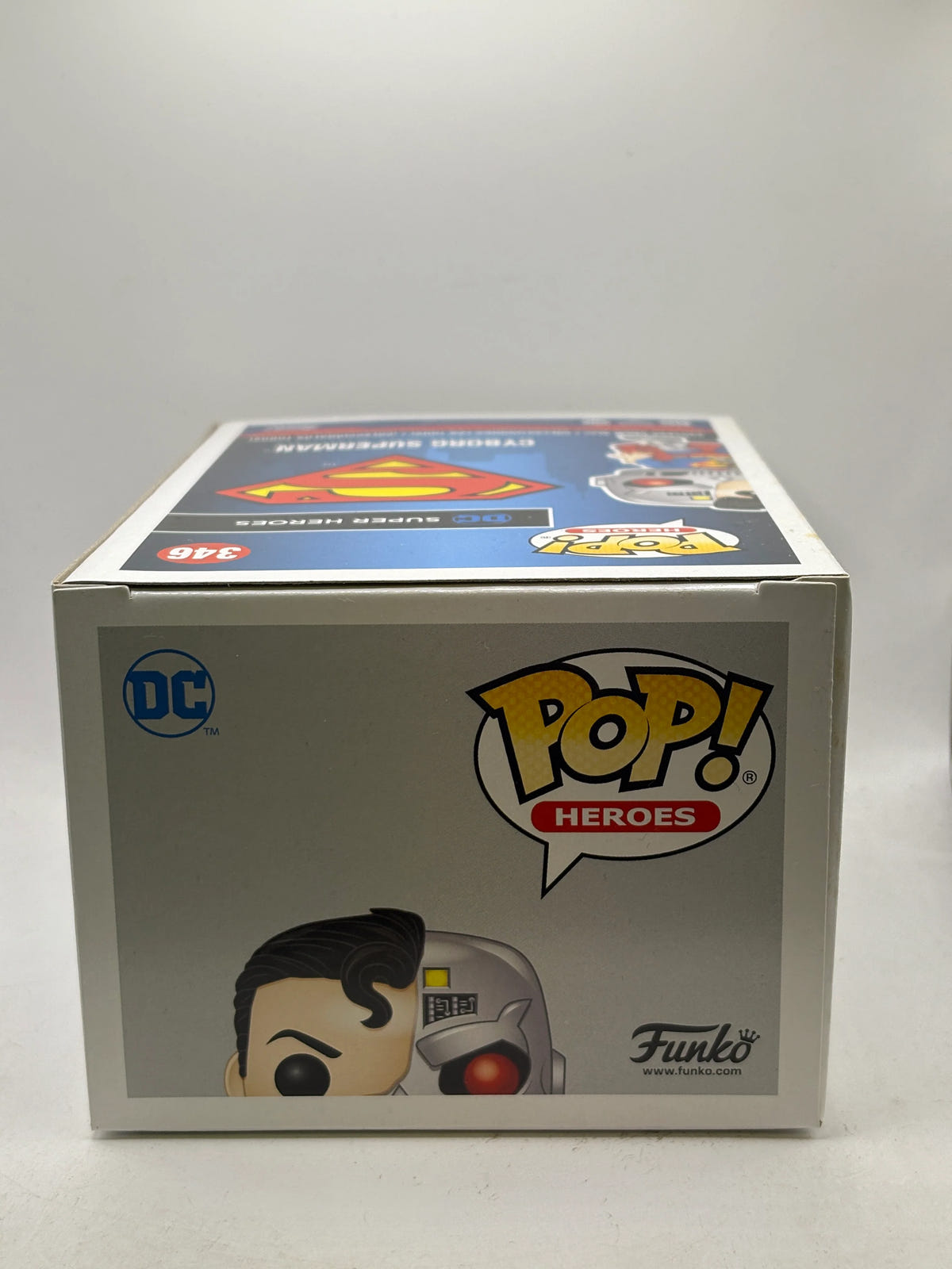 Funko POP! Heroes Superman #346 Cyborg Superman 2020 Summer Vinyl Figure image 5