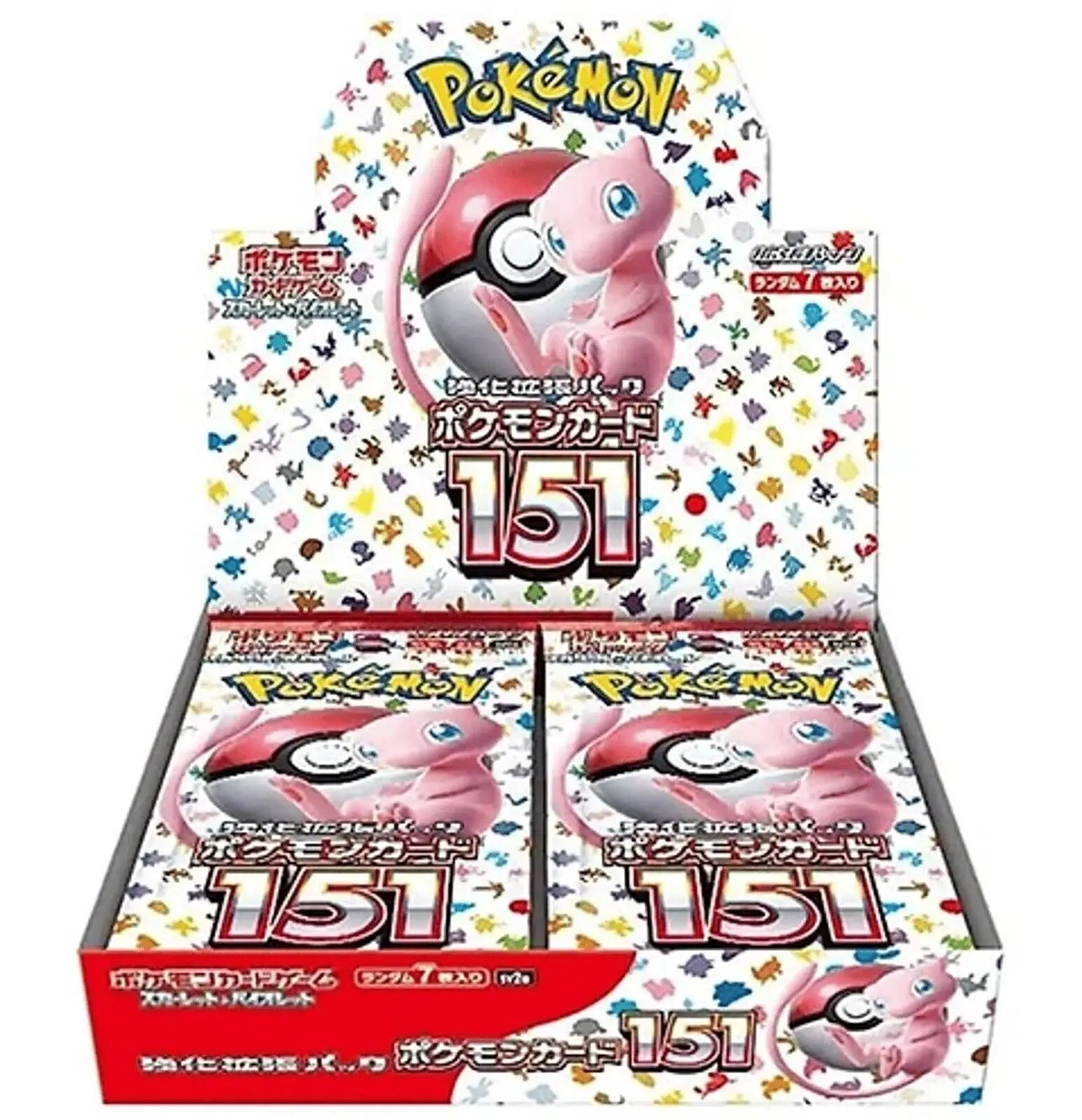 Pokemon Card Scarlet and Violet Booster Box Pokemon 151 sv2a Japanese FRENLY BRICKS - Open 7 Days