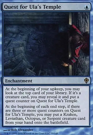 Quest for Ula's Temple Worldwake (R) Collector #: 035 FRENLY BRICKS - Open 7 Days