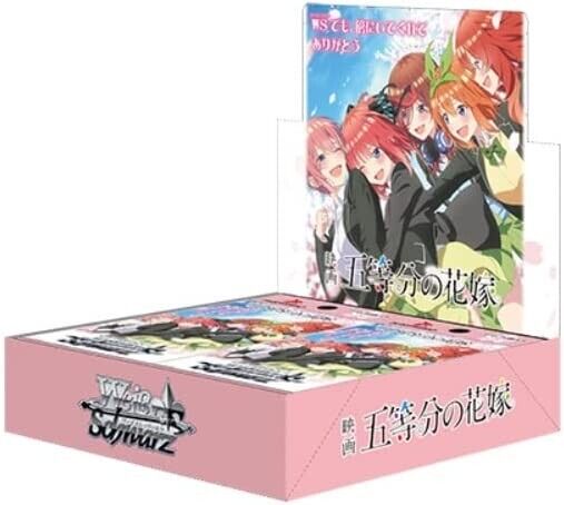 Weiss Schwarz Quintessential Quintuplets Movie Sealed 16 Pack Booster Box FRENLY BRICKS - Open 7 Days