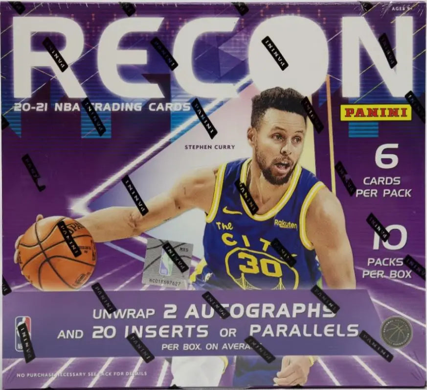 2020-21 PANINI RECON BASKETBALL HOBBY BOX FRENLY BRICKS - Open 7 Days