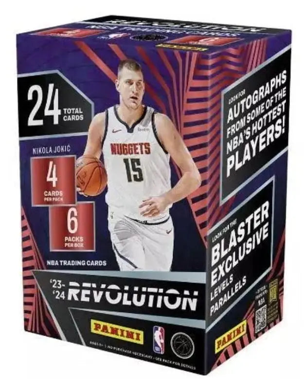 2023-24 PANINI REVOLUTION BASKETBALL BLASTER BOX FRENLY BRICKS - Open 7 Days