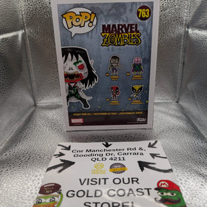 Funko POP Marvel Zombie Mobius #763 ECCC Exclusive FRENLY BRICKS - Open 7 Days