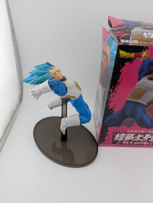 Dragon Ball Super Chosenshiretsuden 7 Super Saiyan God Vegeta Figure Banpresto ex display FRENLY BRICKS - Open 7 Days