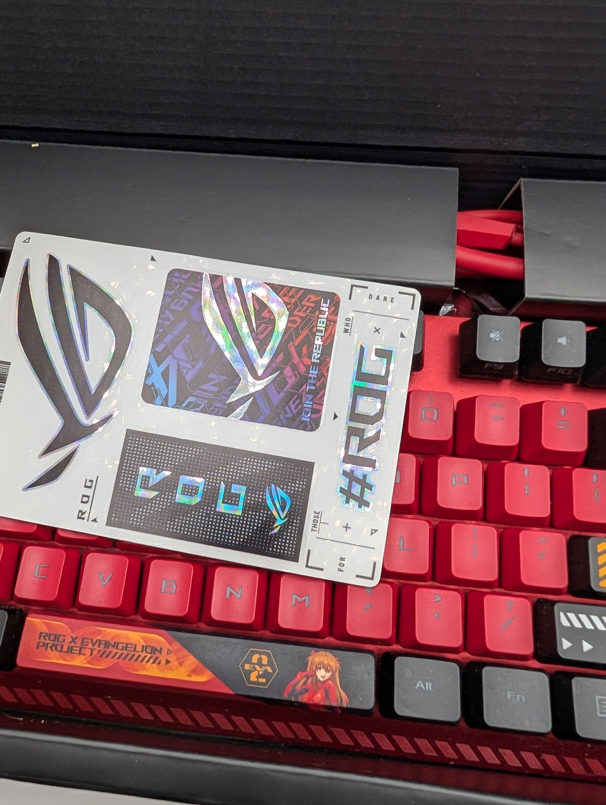 Asus ROG Strix Scope RX EVA -02 ROG Strix Scope RX EVA Edition Gaming Keyboard FRENLY BRICKS - Open 7 Days