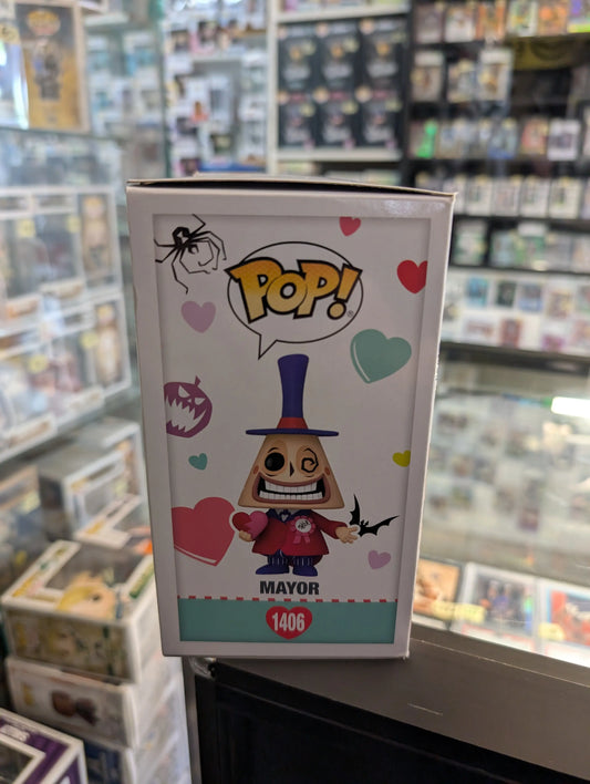 The Nightmare Before Christmas - Mayor Valentines Pop! Vinyl Figure 1406 FRENLY BRICKS - Open 7 Days