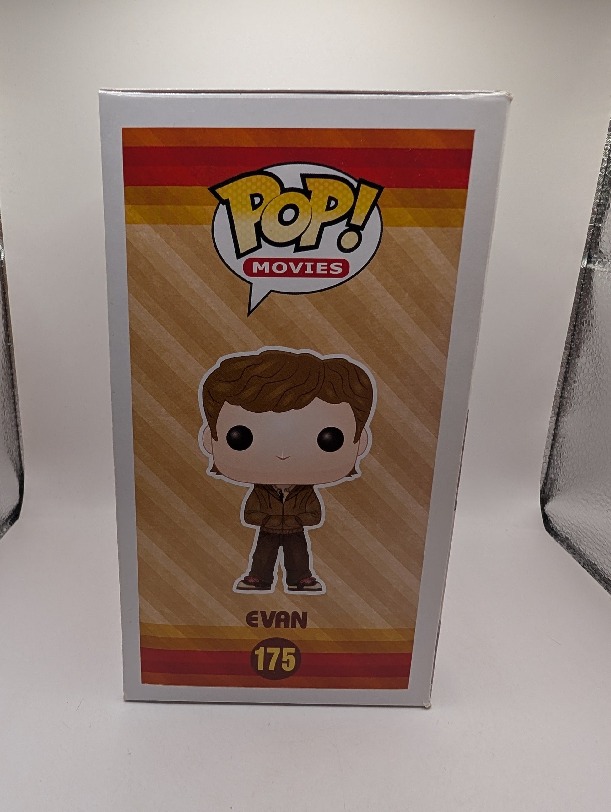 Superbad Evan Funko Pop Vinyl Movies #175 Vaulted Figure Played By Michael Cera FRENLY BRICKS - Open 7 Days