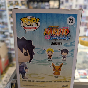 Funko Pop! Animation: Naruto Shippuden - Sasuke   #72 FRENLY BRICKS - Open 7 Days