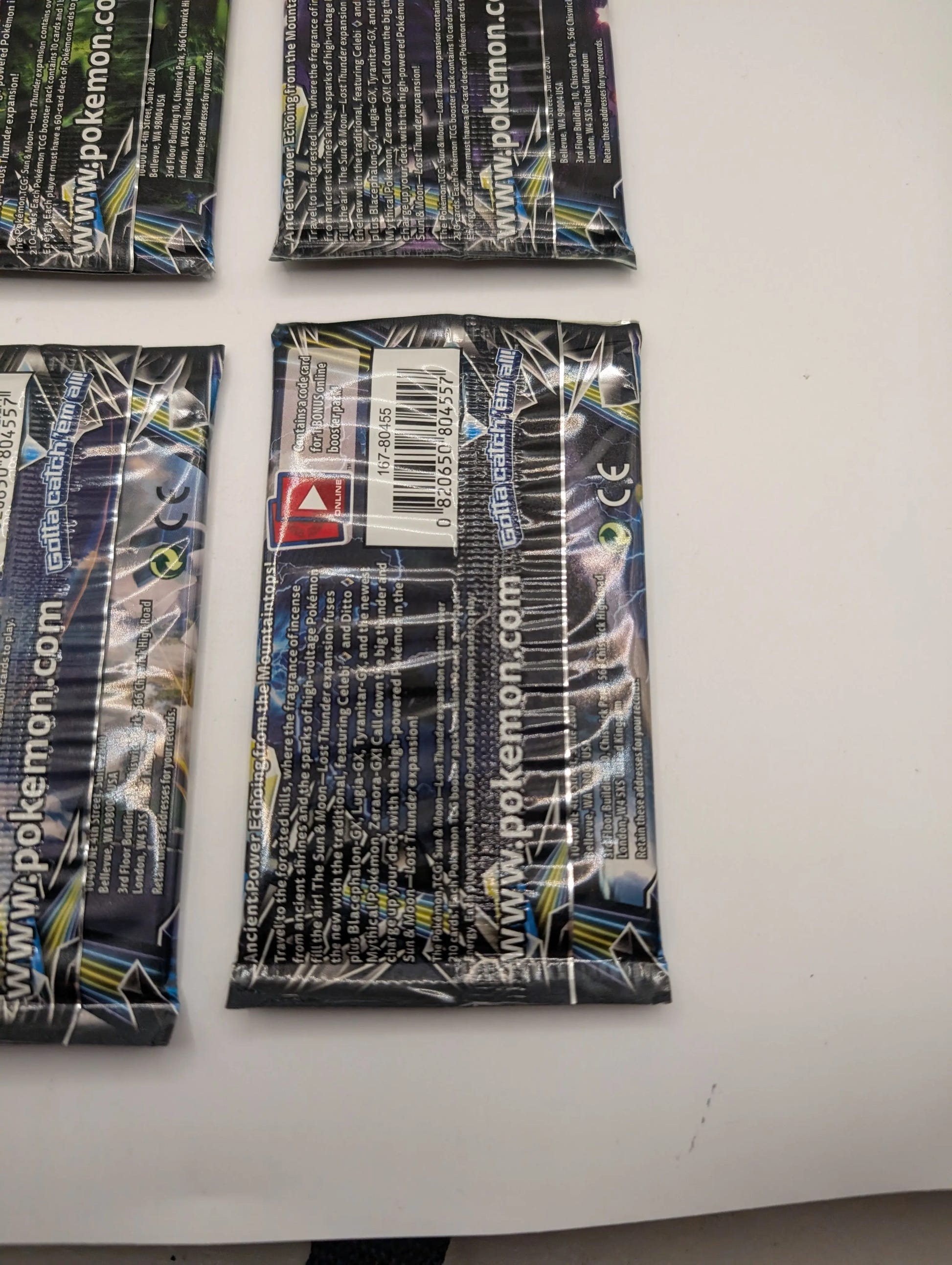 Pokemon 4x S&M Lost Thunder Booster Packs Factory Sealed - All 4 Art Sets! FRENLY BRICKS - Open 7 Days image 6
