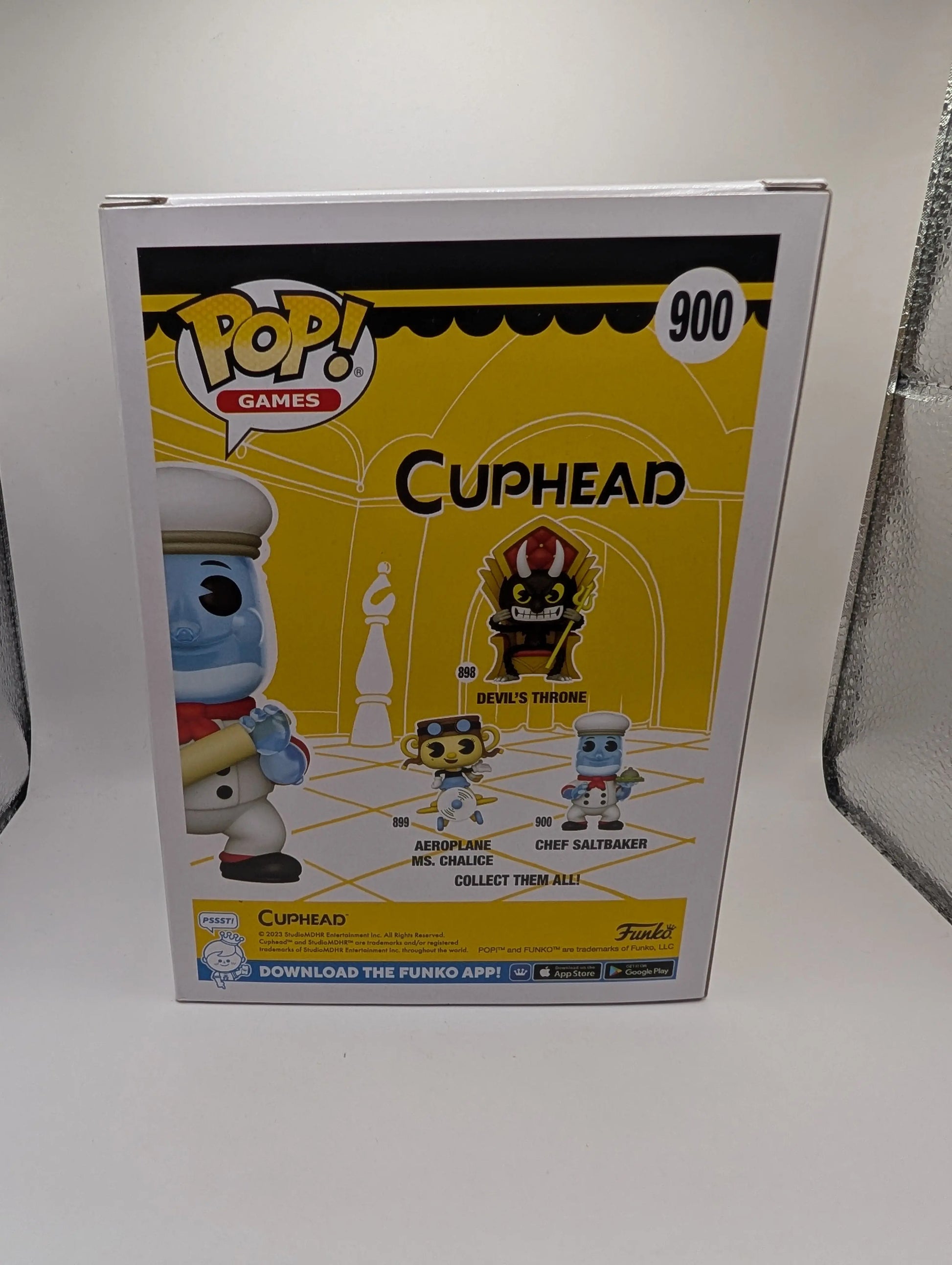 Funko Pop! Cuphead Chef Saltbaker Chase Figure #900 FRENLY BRICKS - Open 7 Days