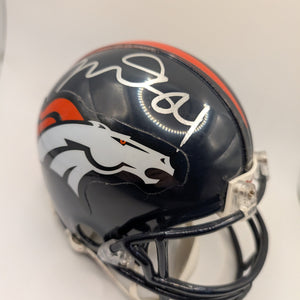 BRANDON LLOYD SIGNED AUTOGRAPHED MINI HELMET COA DENVER BRONCOS RAMS FRENLY BRICKS - Open 7 Days