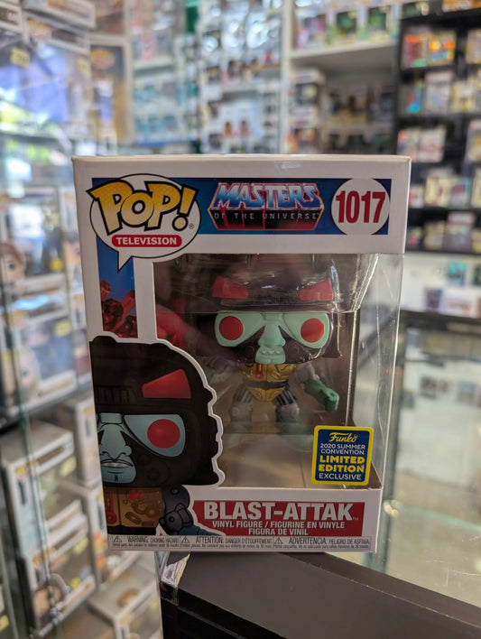 Television Funko Pop - Blast-Attak - Masters of the Universe - SDCC - No. 1017 FRENLY BRICKS - Open 7 Days