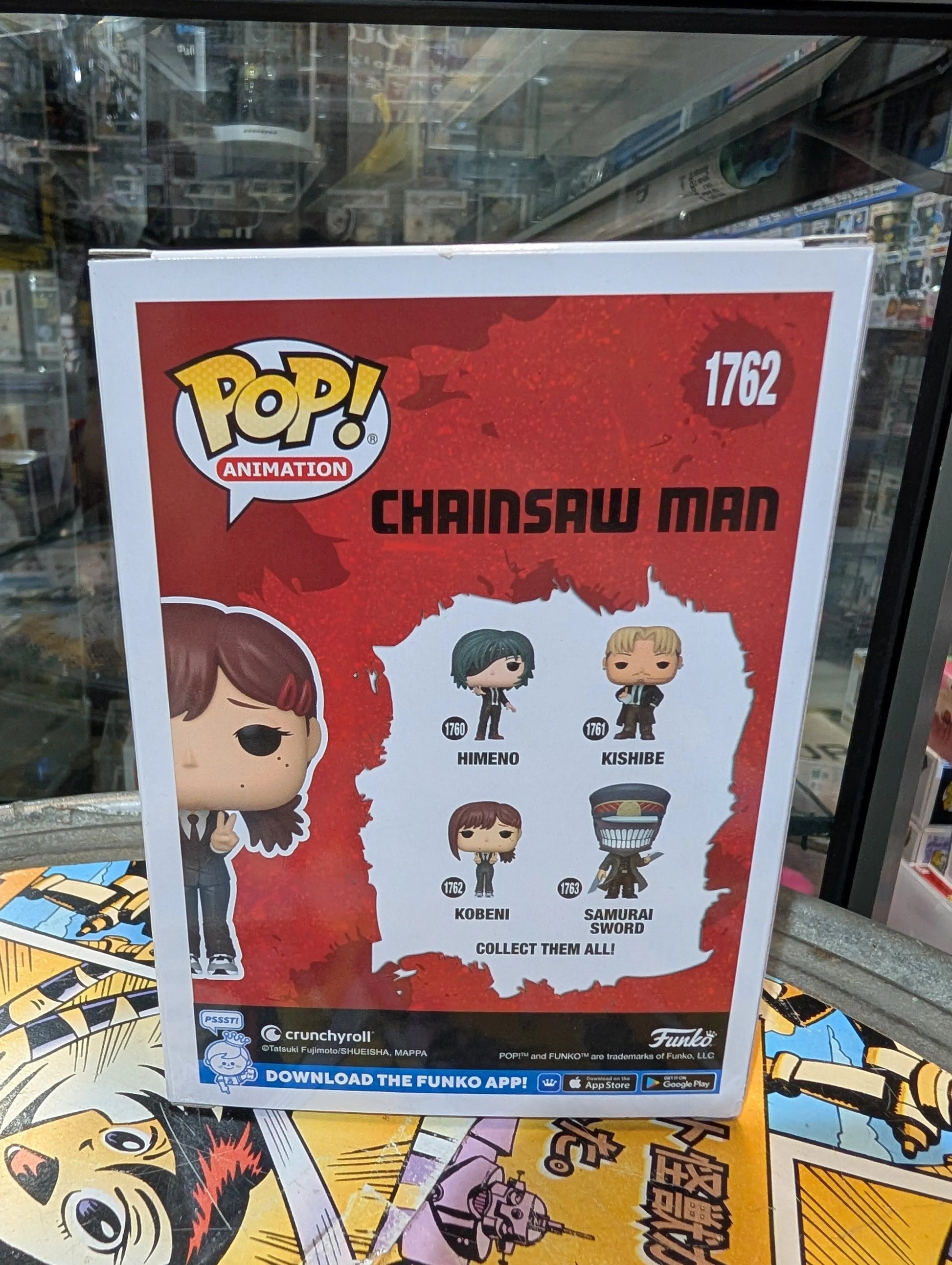 Chainsaw Man - Kobeni Pop! Vinyl Figure 1762 FRENLY BRICKS - Open 7 Days