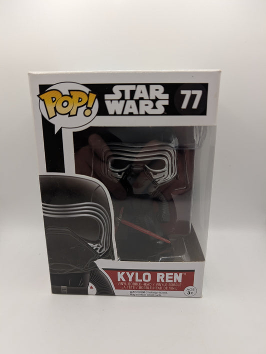 Kylo Ren- Star Wars: The Force Awakens Pop Vinyl No.77 FRENLY BRICKS - Open 7 Days