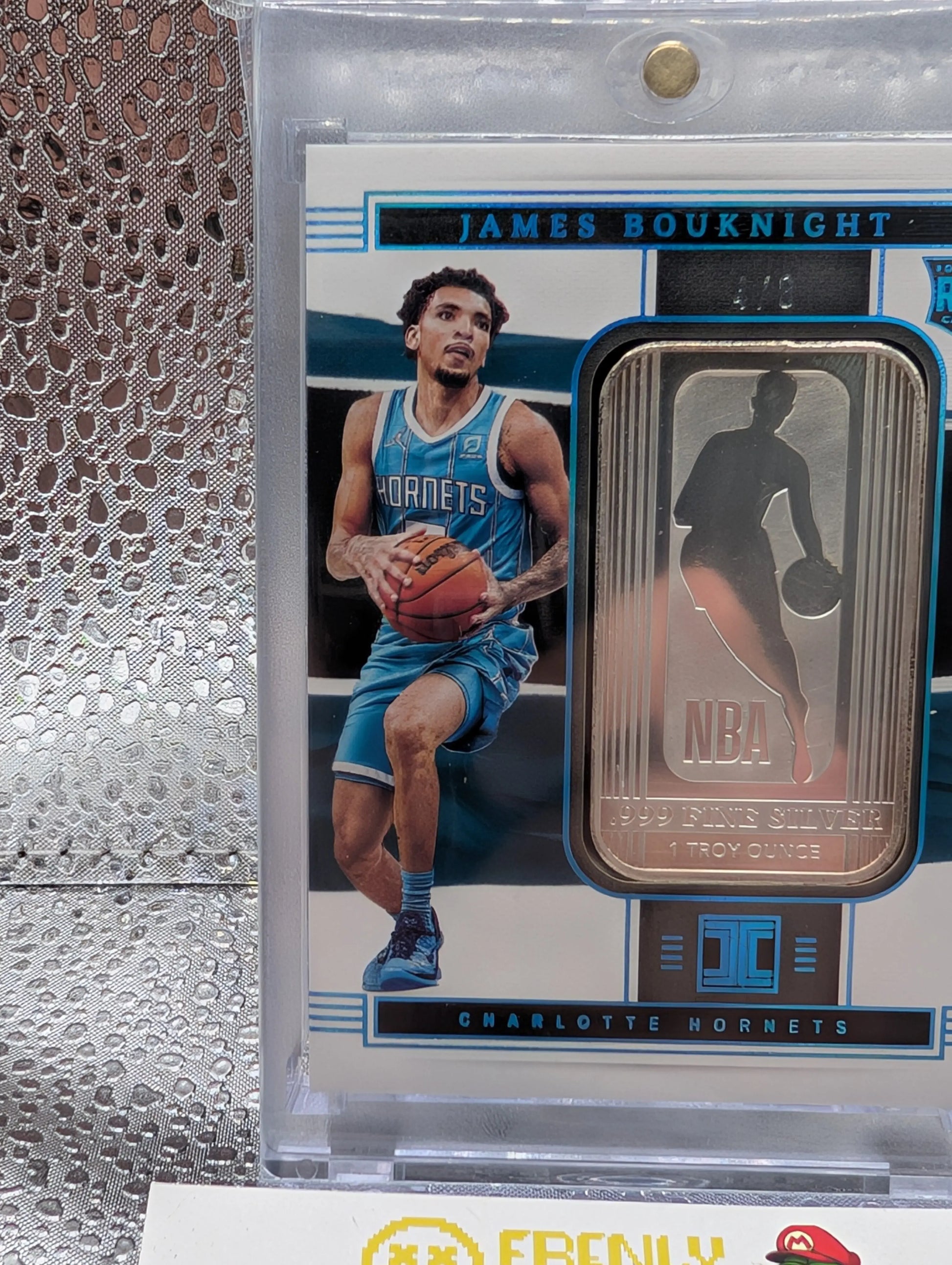 2022-23 Panini Impeccable James Bouknight Sapphire Troy Ounce Fine Silver /8 Rookie FRENLY BRICKS - Open 7 Days