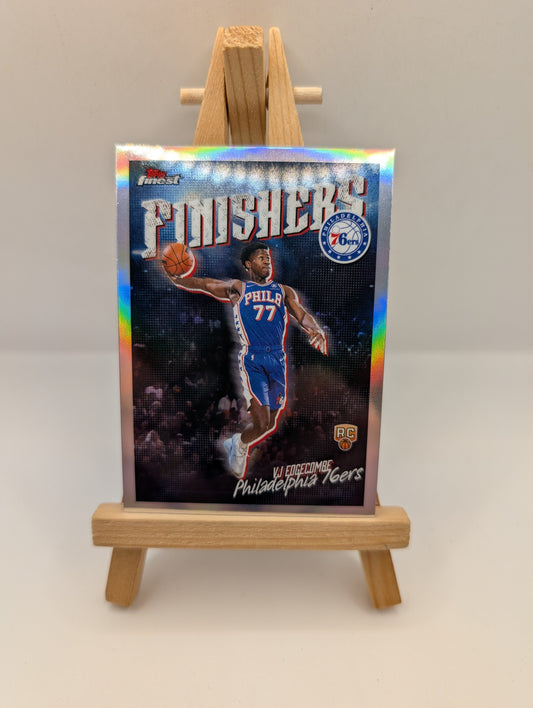 2025-26 Topps Finest - Finishers Refractor Rookie #FI-10 VJ Edgecombe RC FRENLY BRICKS - Open 7 Days