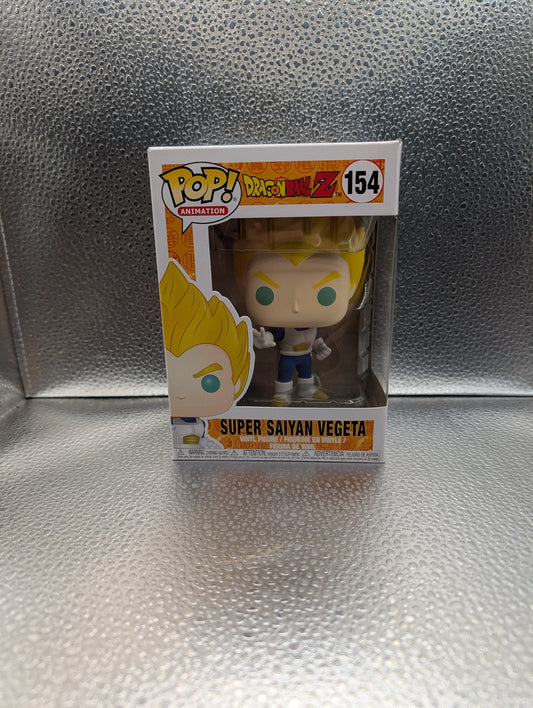 FUNKO Pop Vinyl Super Saiyan Vegeta #154 FRENLY BRICKS - Open 7 Days