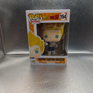 FUNKO Pop Vinyl Super Saiyan Vegeta #154 FRENLY BRICKS - Open 7 Days