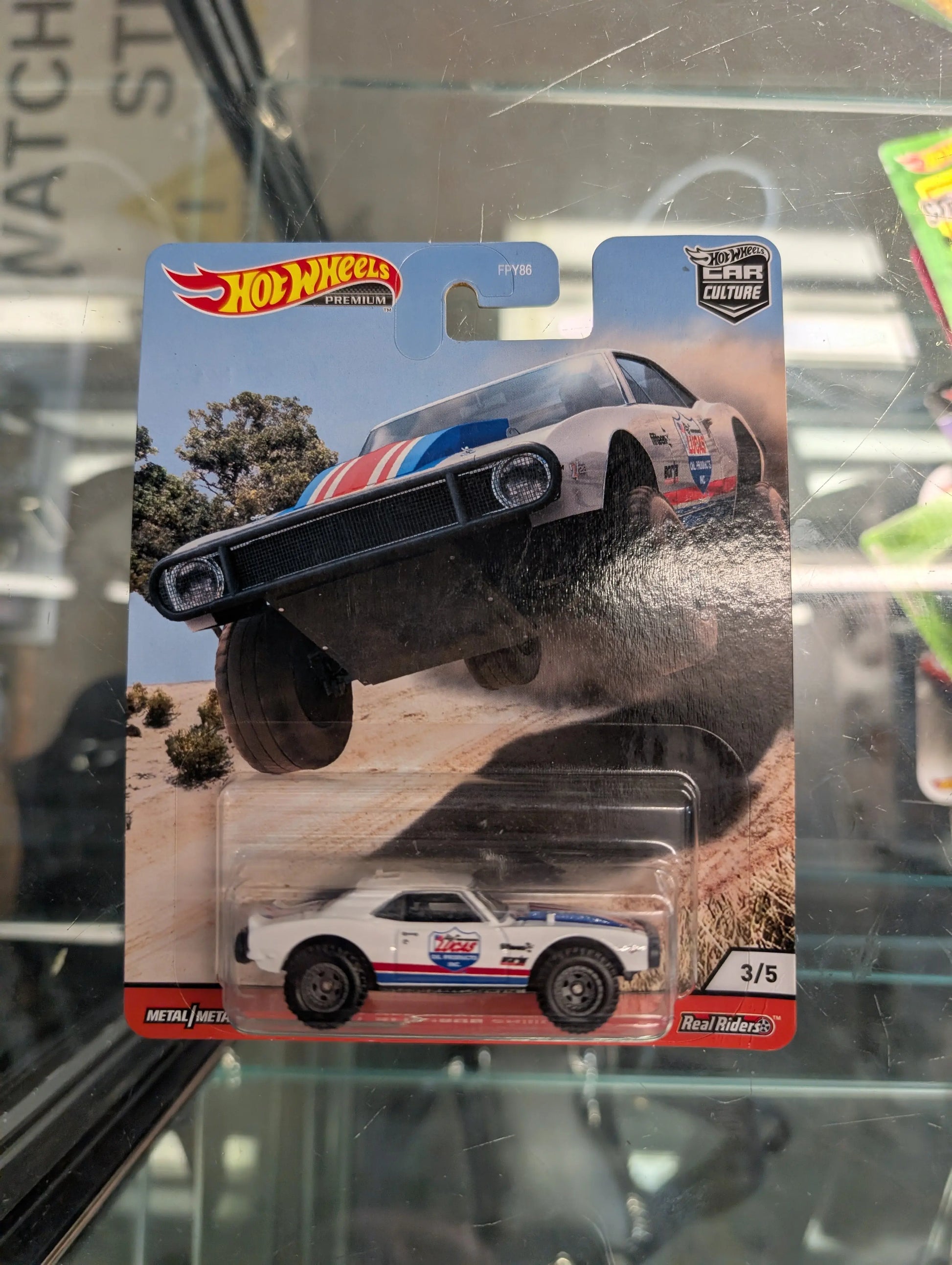 Hot Wheels Premium Car Culture '67 OFF ROAD CAMARO  "Wild Terrain" FRENLY BRICKS - Open 7 Days