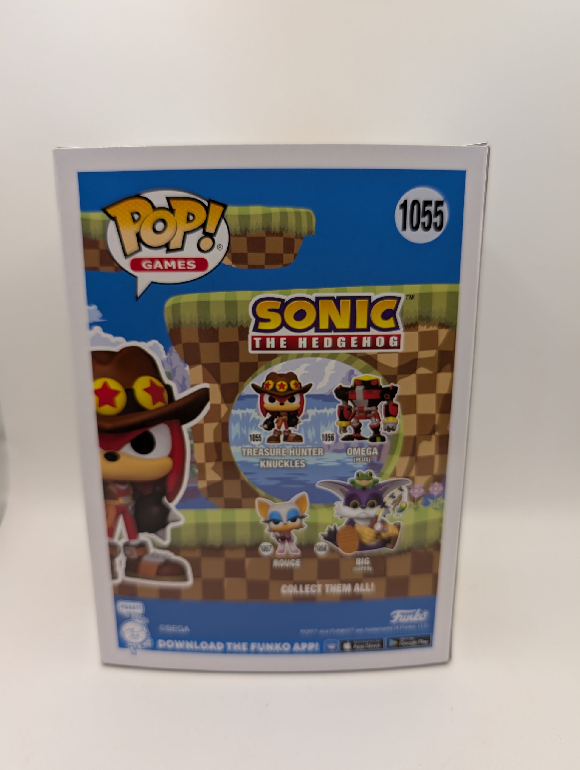Sonic the Hedgehog - Treasure Hunter Knuckles Pop! Vinyl Figure #1055