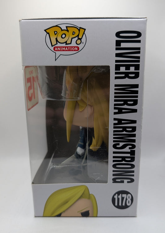 FullMetal Alchemist Brotherhood - Oliver Mira Armstrong #1178 - Funko Pop! Vinyl - New FRENLY BRICKS - Open 7 Days