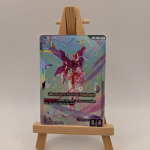 Gundam Aerial Rebuild GD01-067 LR+ FOIL Newtype Rising Gundam Card Game FRENLY BRICKS - Open 7 Days