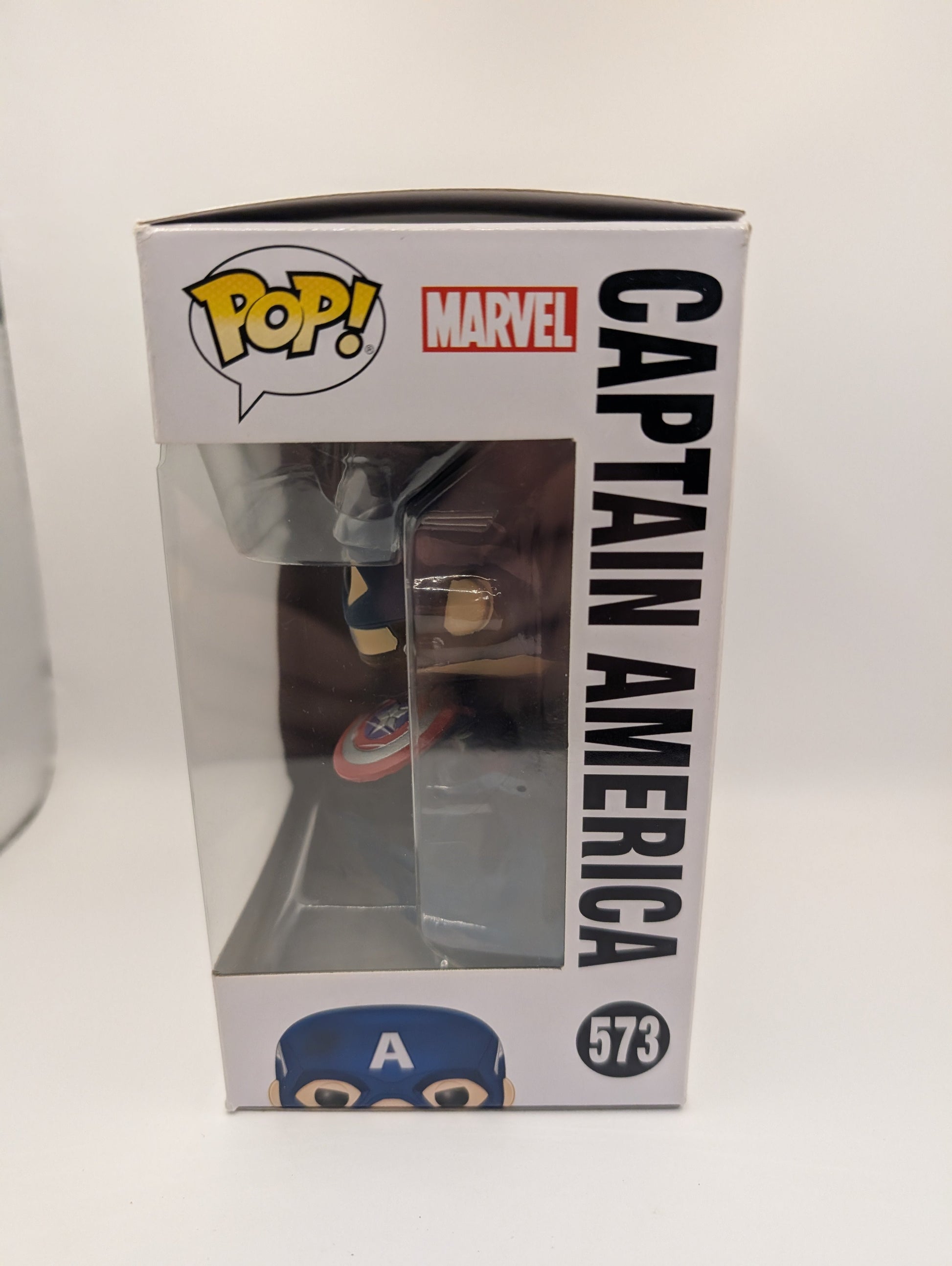Funko Pop Vinyl Avengers #573 Captain America FRENLY BRICKS - Open 7 Days