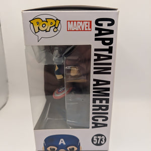 Funko Pop Vinyl Avengers #573 Captain America FRENLY BRICKS - Open 7 Days