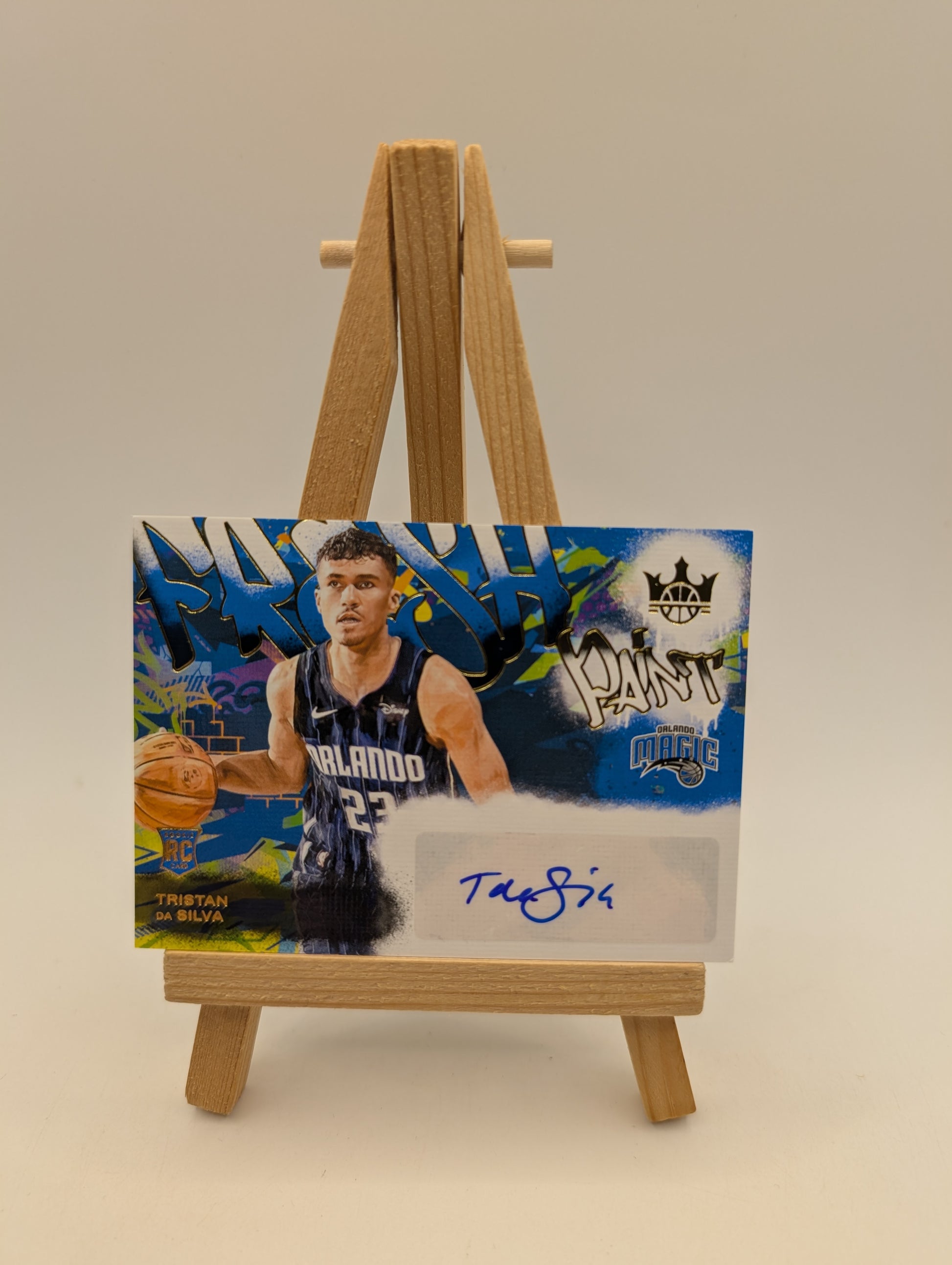 2024-25 PANINI COURT KINGS TRISTAN DA SILVA ROOKIE RC AUTO AUTOGRAPH #d/125