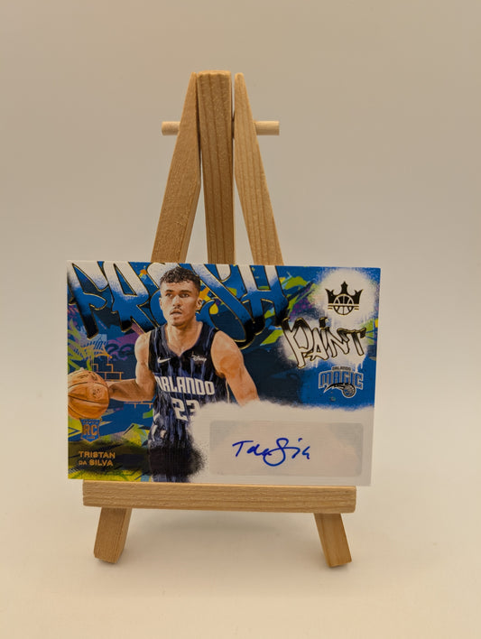 2024-25 PANINI COURT KINGS TRISTAN DA SILVA ROOKIE RC AUTO AUTOGRAPH #d/125