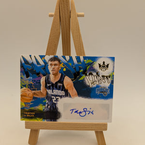 2024-25 PANINI COURT KINGS TRISTAN DA SILVA ROOKIE RC AUTO AUTOGRAPH #d/125