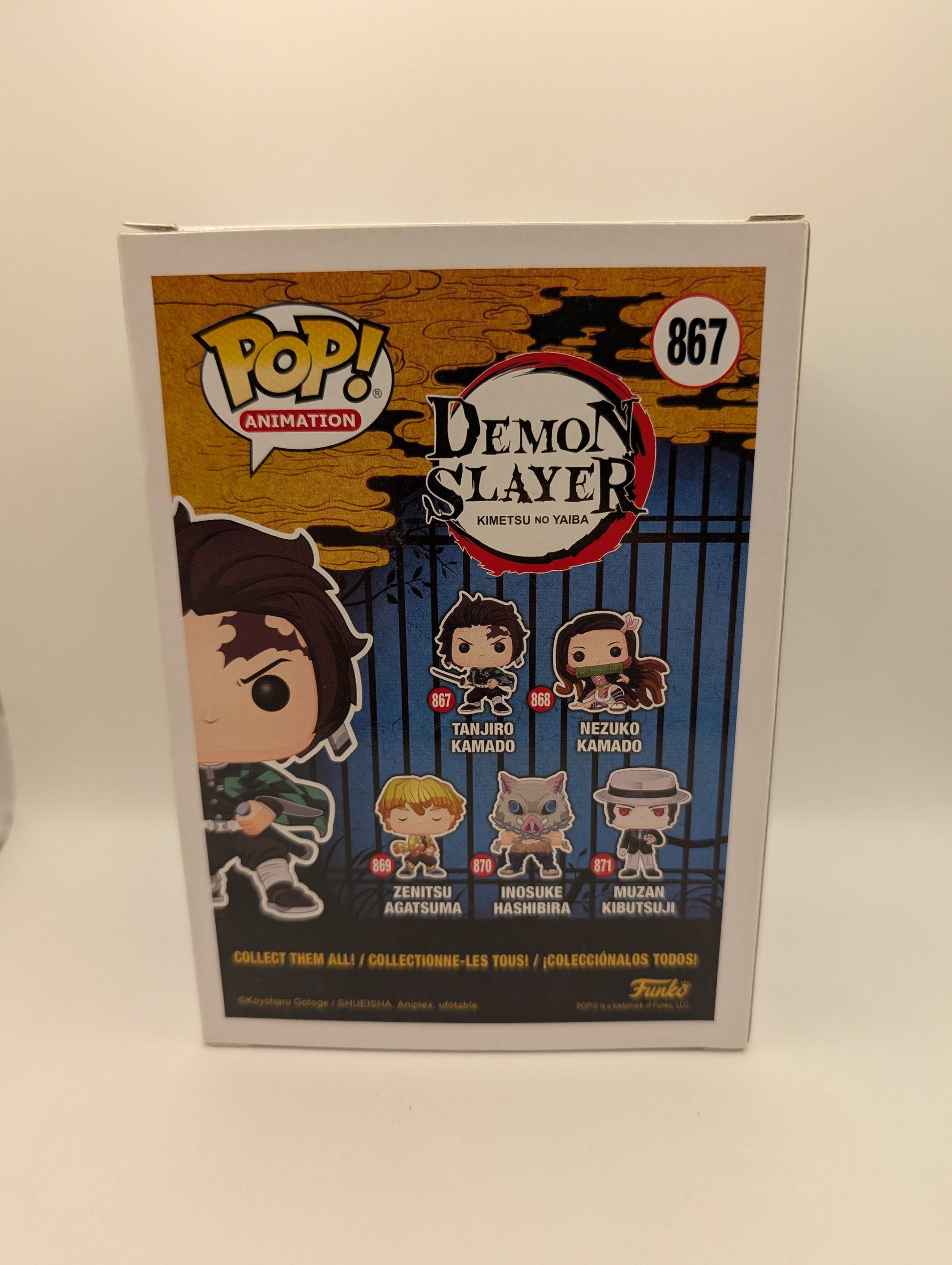 Animation Funko Pop - Tanjiro Kamado - Demon Slayer - No. 867 FRENLY BRICKS - Open 7 Days