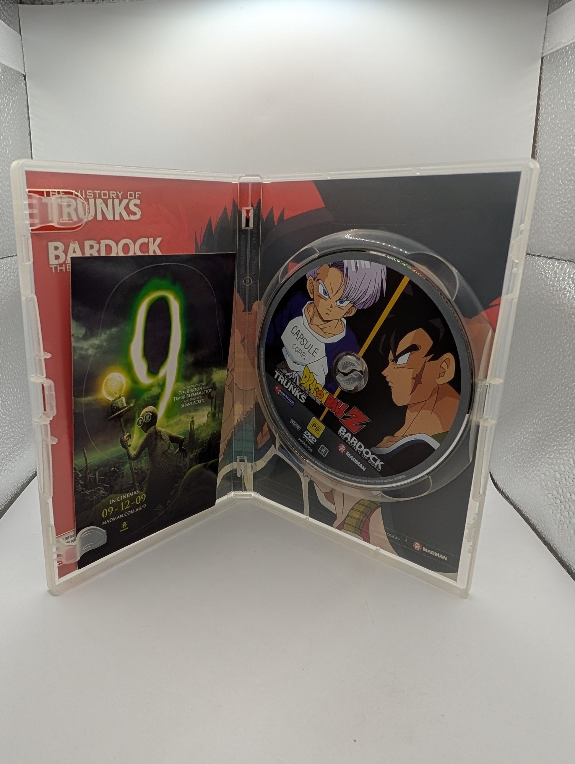 Dragon Ball Z - History Of Trunks | Bardock The Father Of Goku - Region 4 Dvd FRENLY BRICKS - Open 7 Days