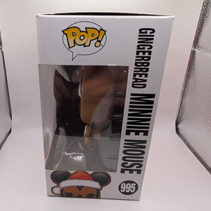 Funko Pop Vinyl Disney Gingerbread Minnie Mouse (#995) Exclusive FRENLY BRICKS - Open 7 Days